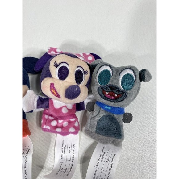 Disney Junior Music Lullabies Finger Puppets Exclusive 4 Piece Set Mickey Minnie - Picture 8 of 12
